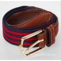 Men's fabric golf belts fabric woven belt